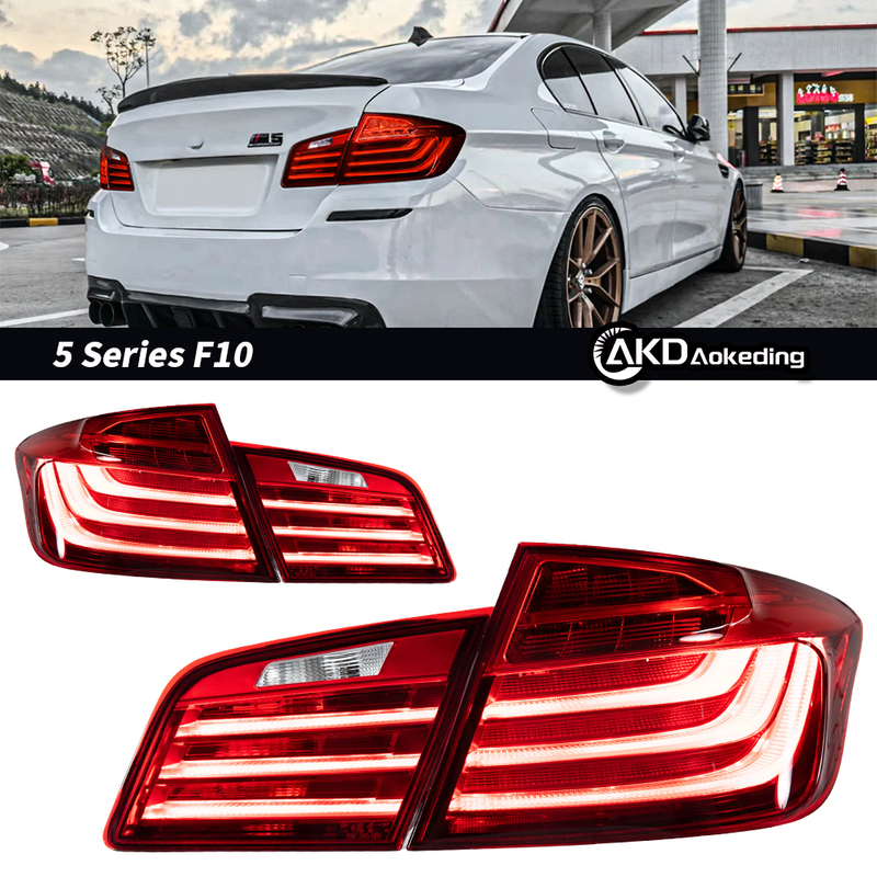 AKD Car Styling Taillights for BMW F10 F18 LED Tail Lamp 2011-2017 F10 F18 Tail Light DRL Rear Turn Signal Automotive Accessories