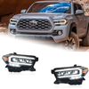 AKD Car Styling for Toyota Tacoma Headlights 2015-2020 Tacoma LED Headlight DRL Dynamic Signal Head Lamp auto Accessories