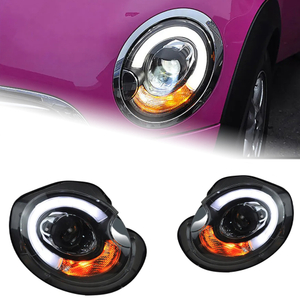 AKD Car Styling Head Lamp for MINI R55 R56 Headlights 2007-2013 Cooper LED Headlight R57 R58 DRL Bi Xenon Hid Beam Accessories