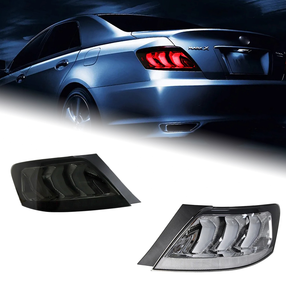 AKD Tail Lamp for Toyota Reiz LED Tail Light 2005-2009 Reiz Mark X Rear Fog Brake Turn Signal Automotive Accessories