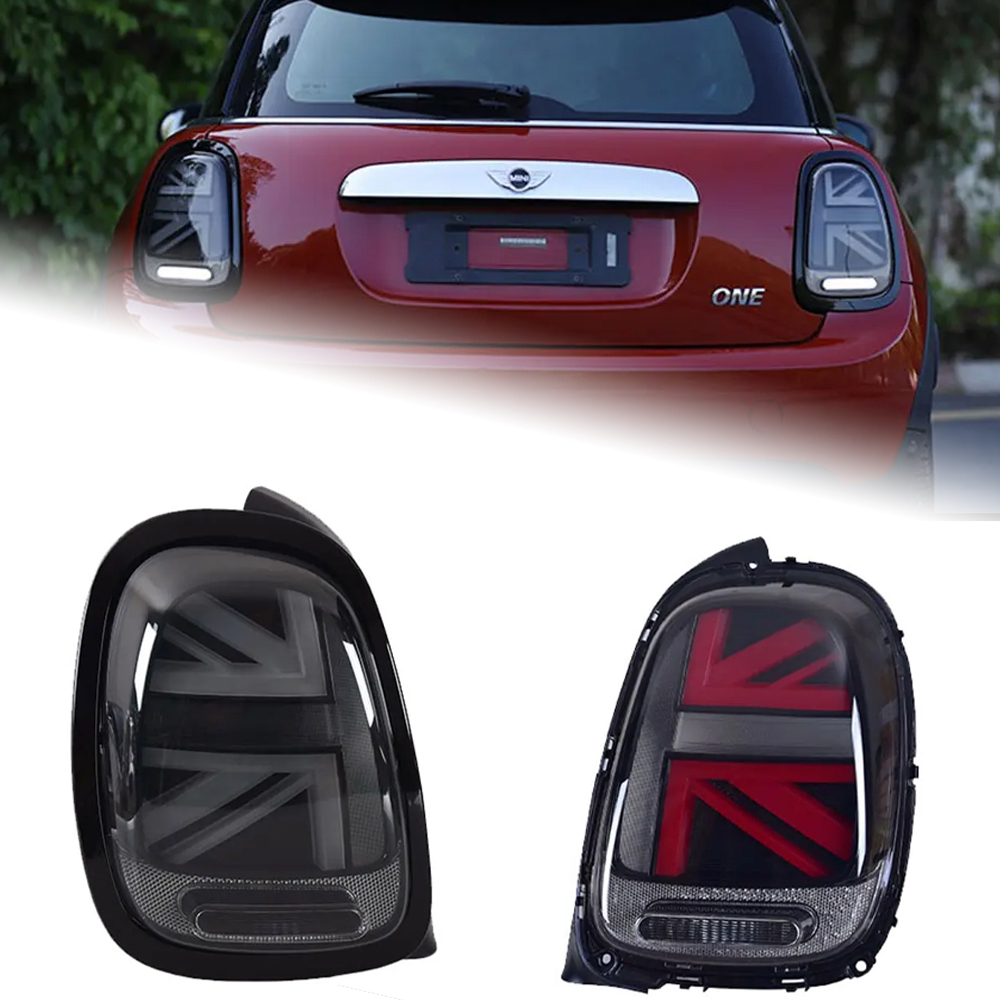 AKD Car Styling for MINI COOPER LED Tail Light 2014-2019 F55 F56 F57 Dynamic Signal Tail Lamp DRL Brake Reverse Auto Accessories