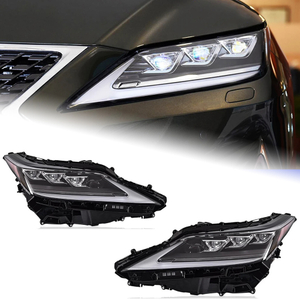 AKD Head Lamp for Lexus RX300 LED Headlight 2020-2022 Headlights RX450 RX200T DRL Turn Signal High Beam Angel Eye Projector Lens