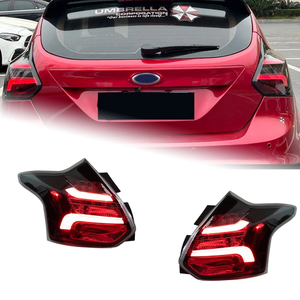 AKD Car Light for Ford Focus Hatchback 2012-2014 LED Auto Taillight Assembly Upgrade ST Style Design Lamp Exterior Tool Accessories