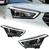 AKD LED Head Light Parts For ix25 2014 2015-2017 Front Headlights Replacement DRL Daytime light Projector Facelift