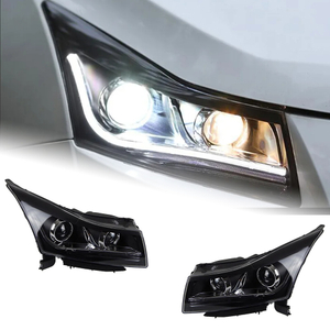 AKD Car Styling Head Lamp for Chevrolet Cruze Headlight 2009-2016 Double Lens LED DRL LED Signal Hid Bi Xenon Auto Accessories