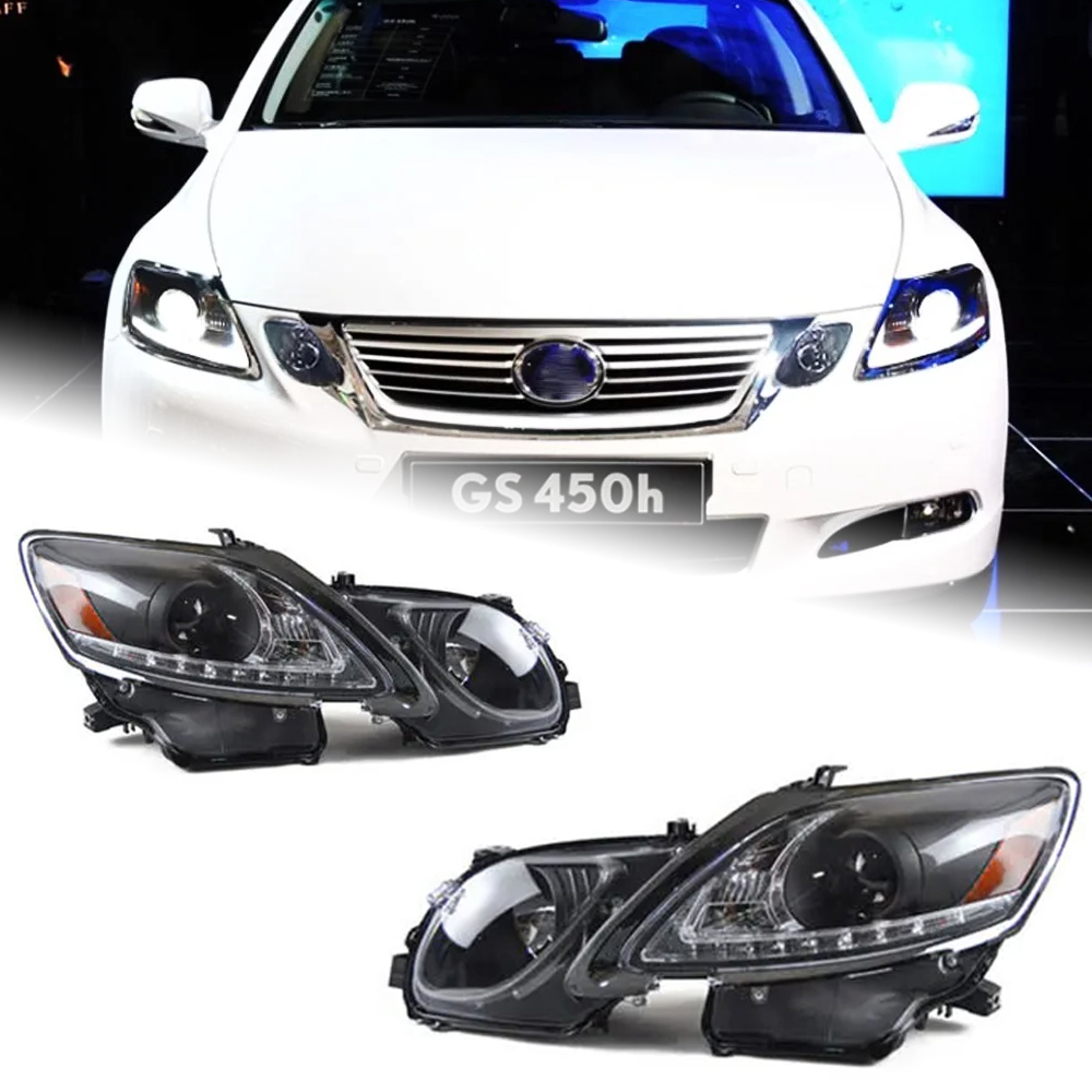 AKD Car Styling Head Lamp for Lexus GS350 Headlight 2004-2011 GS300 LED Headlight DRL Hid Bi Xenon Auto Accessories