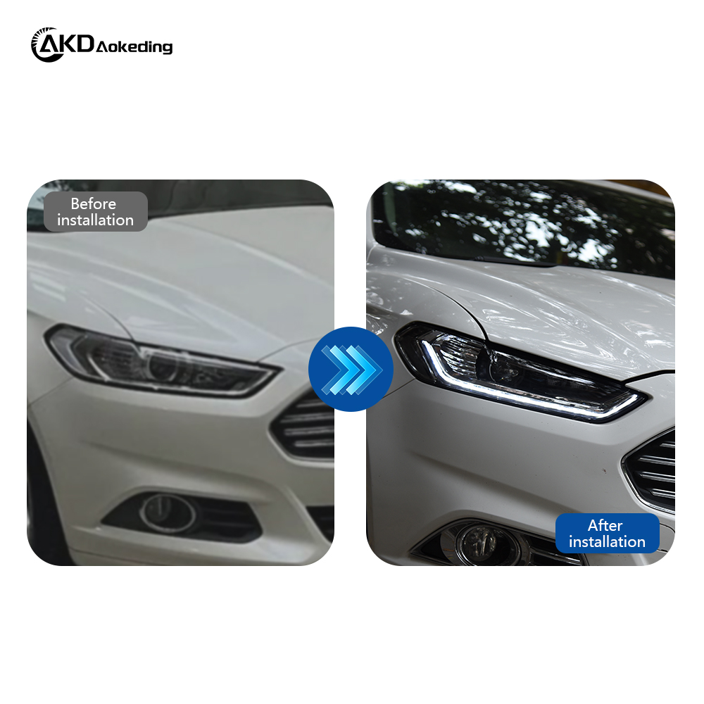 AKD Car Styling for Ford Focus Headlights 2013-2016 New Focus LED Headlight Dynamic Signal Led Drl Hid Auto Accessories