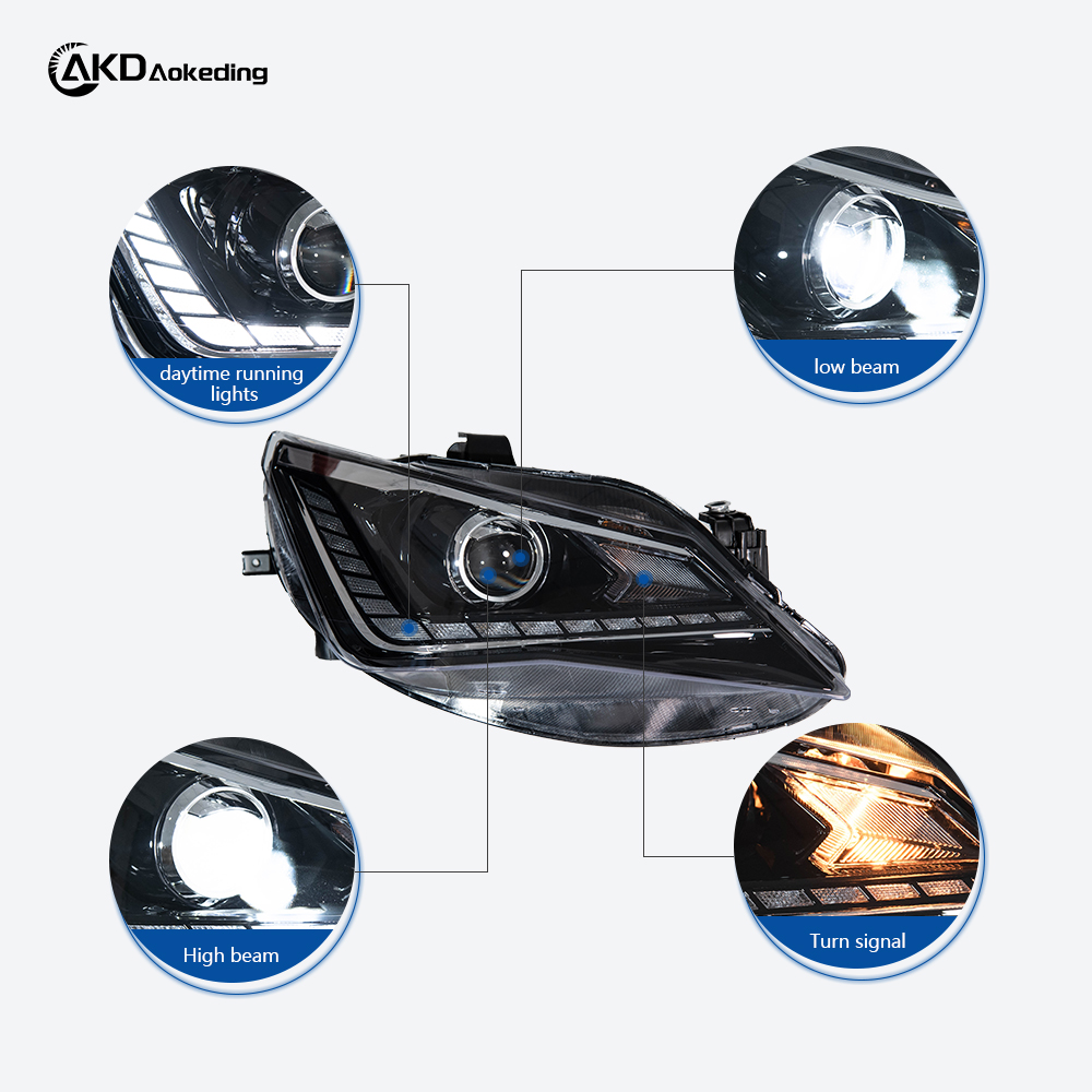 AKD Headlight Upgrade Kit for 2013-2017 SEAT Ibiza Vehicles