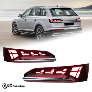 AKD Is Suitable for Retrofitting The Taillight Assembly of 2020-2025 Audi Q7 with New LED Dynamic Daytime Running Lights And Sequential Turn Signals.