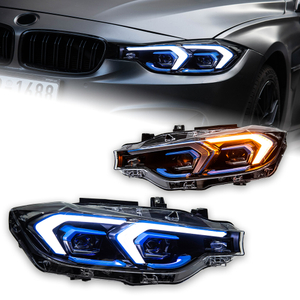 AKD Autolichten Voor for BMW 2012-2019 F30 3-serie Refit Models Headlights Signal Lamp 318i 320i 325i 328i 330i 335i DRL Automotive Accessoires