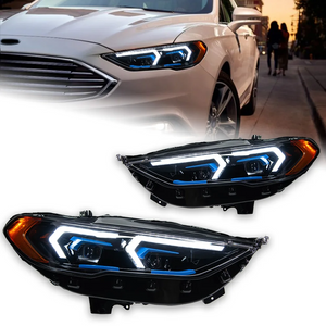 AKD Auto Styling For Ford Fusion Koplampen 2017-2020 Mondeo LED Koplampen Dynamische Signaal Animatie DRL Gemodificeerde BMW Modellen