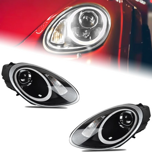 AKD Auto Styling Voor Porsche Koplampen 2005-2008 Boxter Led Koplamp Drl Hoge Dimlicht Xenon Hoofd lamp Accessoires