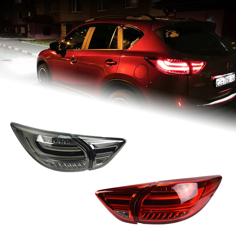 AKD Car Styling for Mazda CX-5 Tail Lights 2013-2017 CX-5 LED Tail Lamp CX5 LED DRL Signal Brake Reverse auto Accessories