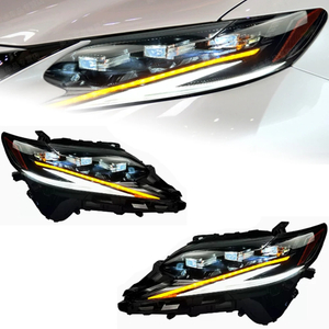 AKD Car Styling Head Lamp for Lexus ES ES200 Headlights 2015-2017 ES300 LED Headlight DRL Signal Projector Lens auto Accessories