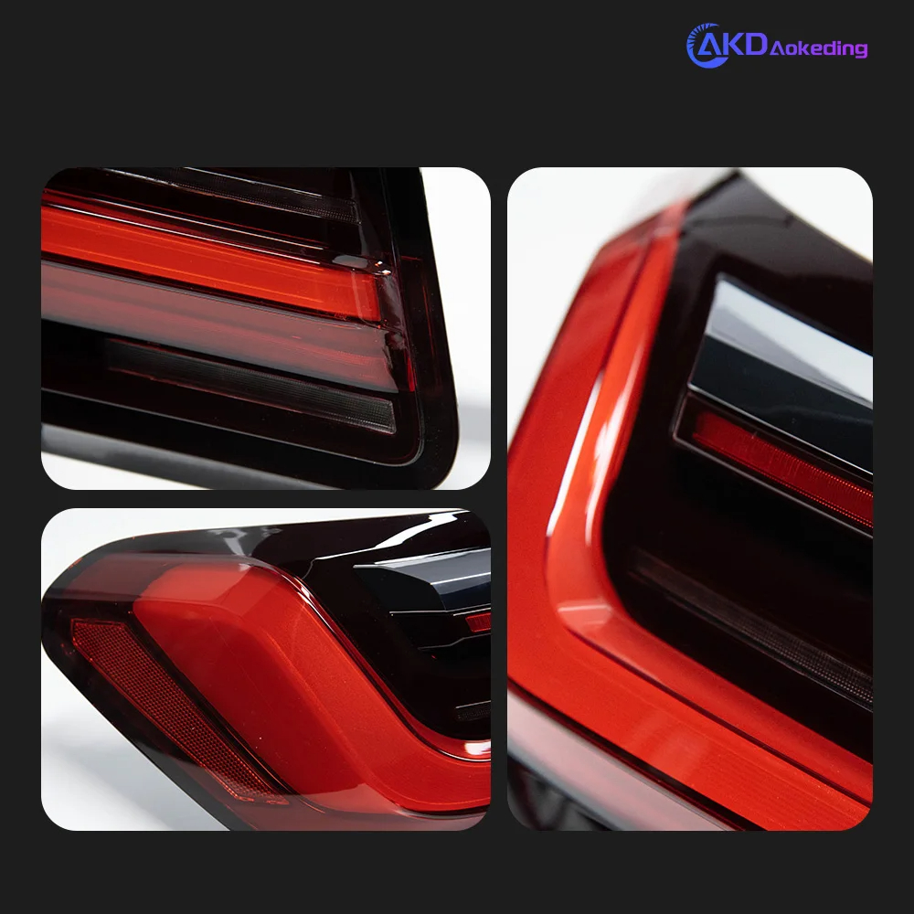 AKD Tail Lamp for BMW 7 Series F02 LED Tail Light 2009-2015 730I 740I 760I Fog Brake Turn Signal Automotive Accessories