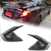 AKD Car Styling for Honda Civic X Tail Lights 2016-2021 New Civic Type R LED Tail Light Hatchback 5 door Rear Lamp DRL Dynamic Signal