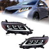 AKD Car Styling Head Lamp for Toyota Sienna Headlights 2011-2019 Sienna LED Headlight DRL Signal Hid Bi Xenon Auto Accessories