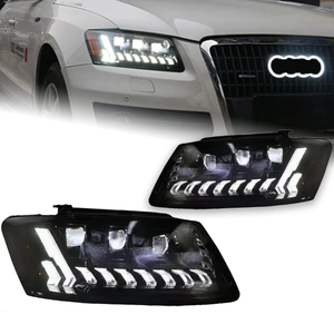 AKD Car Styling for Audi Q5 Headlights 2009-2018 Q5 LED Headlight Projector Lens Siginal DRL Head Lamp Automotive Accessories