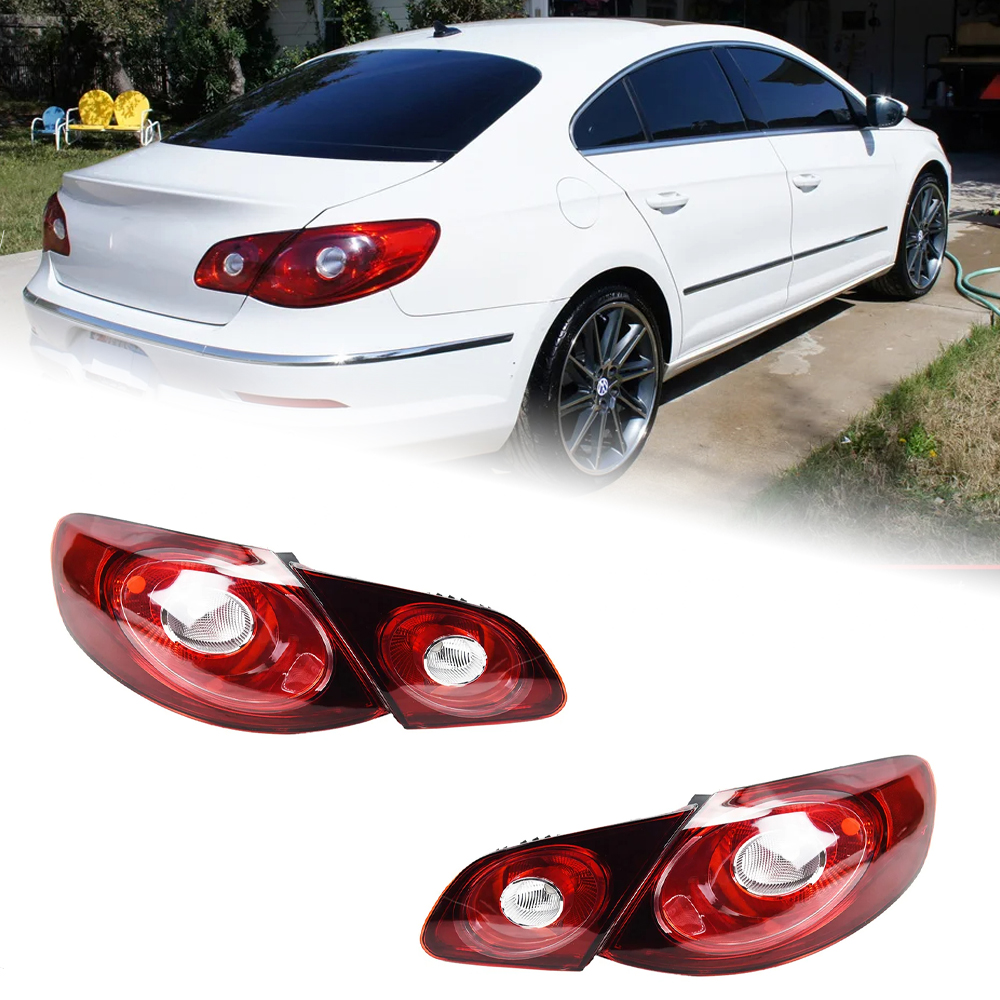 AKD Tail Light For VW CC 2010-2012 Taillights Rear Lamp LED DRL Running Signal Brake Reversing Parking light Facelift