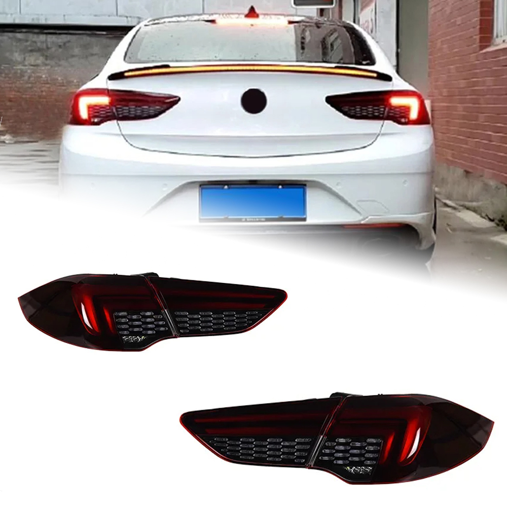 AKD Tail Lamp for Opel Buick Regal LED Tail Light 2017-2021 Regal Regal Fog Brake Turn Signal Automotive Accessorie