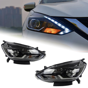 AKD Car Styling for Nissan Sylphy Headlights 2016 New Sentra LED Headlight DRL Hid Option Head Lamp Angel Eye Beam Accessories