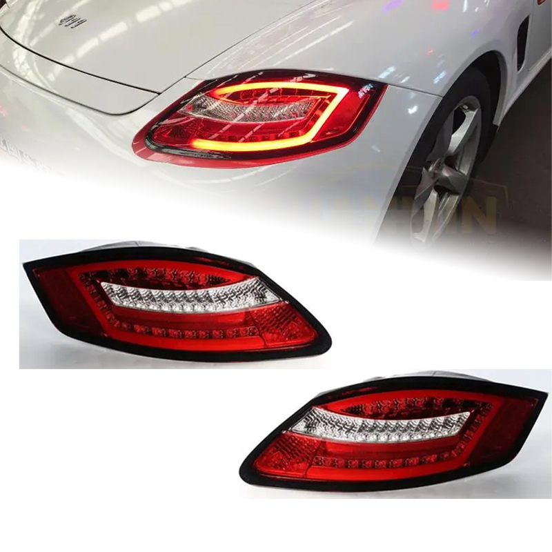 AKD Car Styling Tail Lamp for Porsche Cayman 987 Tail Lights 2005-2008 Boxter LED Tail Light DRL Brake Reverse auto Accessories