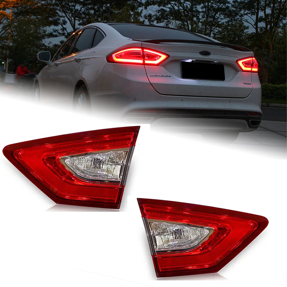 AKD Car Styling for Ford Fusion Tail Lights 2013-2016 Mondeo LED Tail Lamp LED DRL Signal Brake Reverse auto Accessories