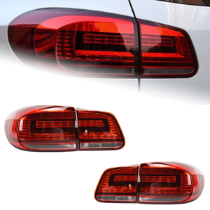 AKD Car Styling for VW Tiguan Tail Lights 2013-2017 Tiguan LED Tail Lamp LED DRL Dynami Signal Brake Reverse auto Accessories