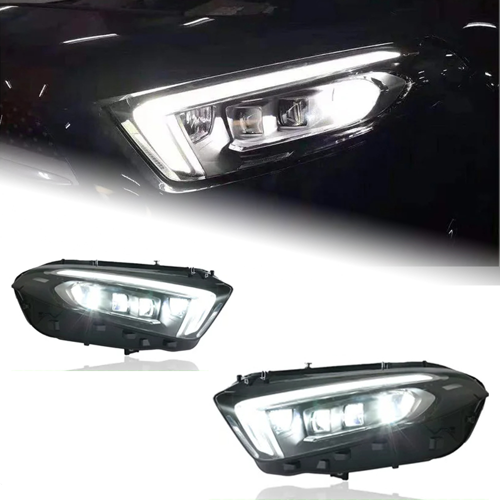 AKD Head Lamp for Benz W177 LED Headlight 2019-2021 Headlights A180 A200 A220 DRL Turn Signal High Beam Angel Eye Projector