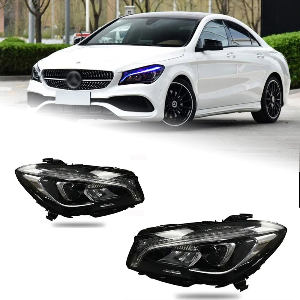 AKD Car Lights for Benz W117 2014-2020 CLA 220 CLA45 CLA260 LED Auto Headlight Assembly Upgrade High Configure Signal Lamp Accessories