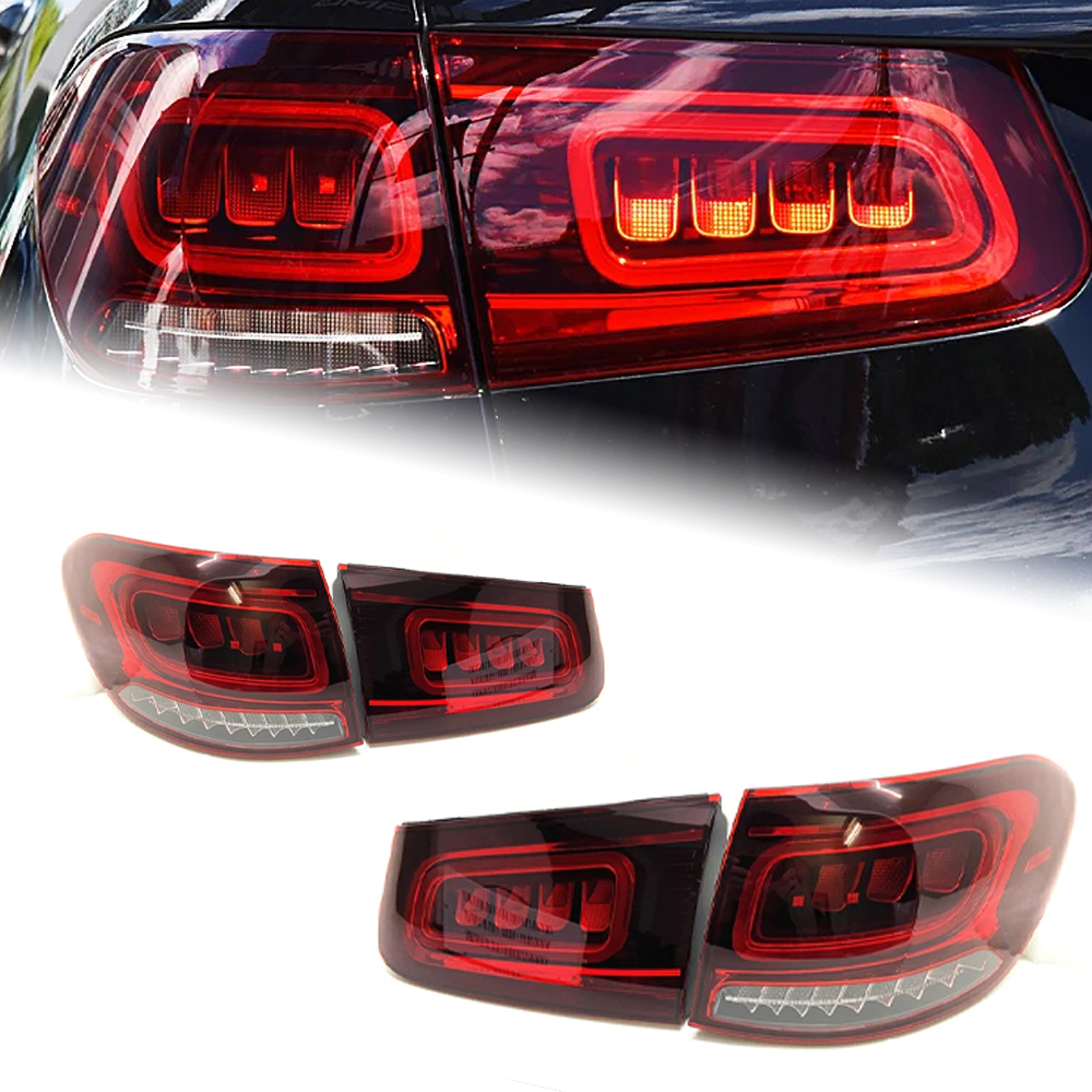 AKD Car Lights For BENZ GLC 2016-2019 W253 GLC300 GLC350 LED Auto Taillights Assembly Upgrade AMG Design 2022 Newest Style Accessories