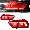 AKD Car Styling for VW Passat B7 Tail Lights 2012-2015 Passat US Version LED Tail Lamp DRL Dynami Signal Brake auto Accessories