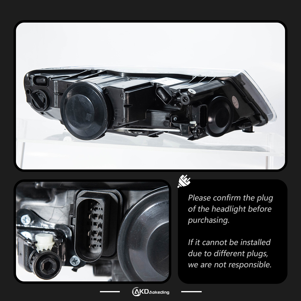 AKD Suitable for 2007-2010 Volkswagen Touareg modified and upgraded headlight assembly