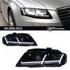 AKD Suitable for 2009-2012 Audi A4 headlight assembly LED lens headlight water turn daytime running light