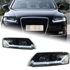 AKD Car Styling Head Lamp for Audi A6 Headlights 2005-2012 A6 LED Headlight C5 C6 Turn Signal DRL Bi Xenon Projector Auto Accessories