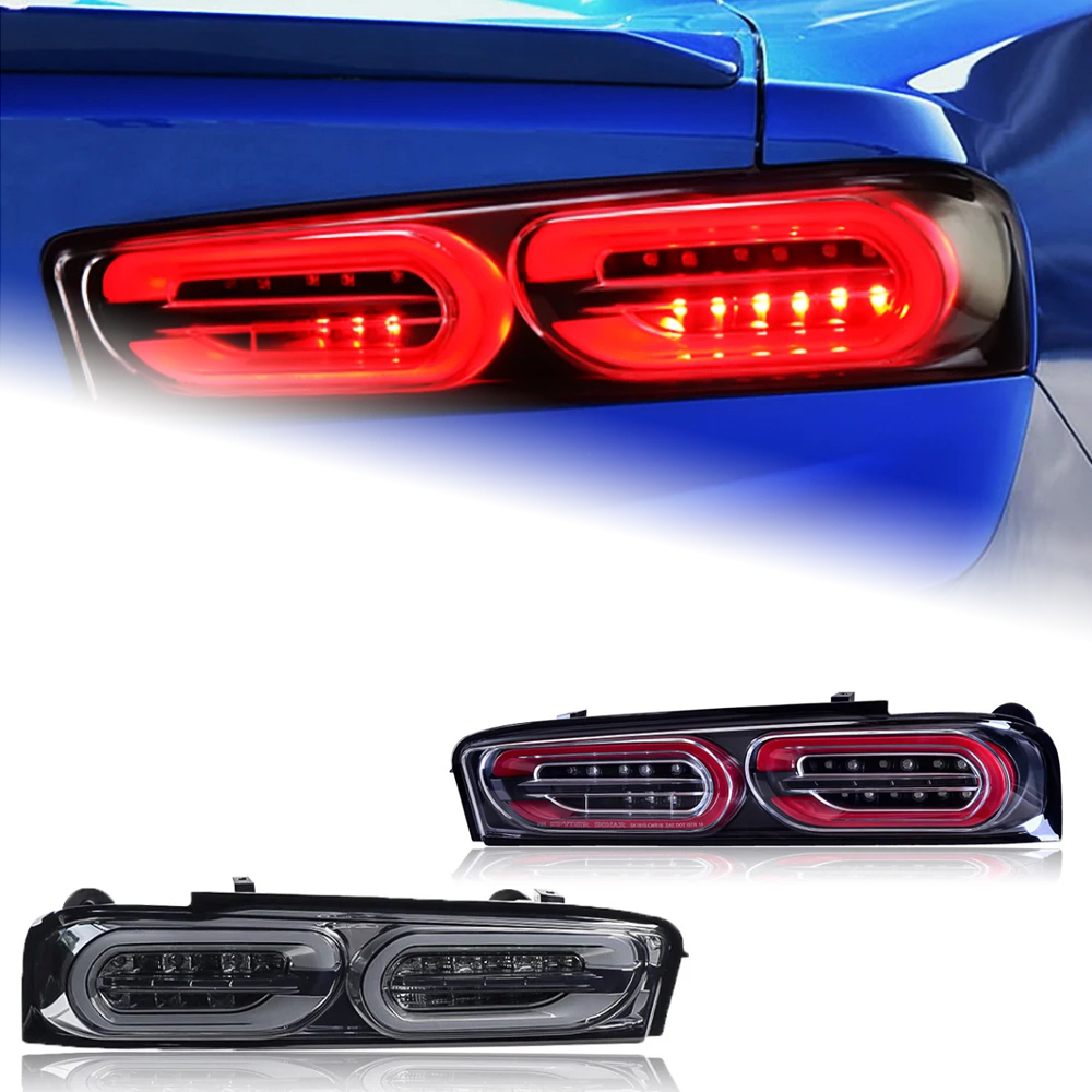 AKD Car Styling Tail Lamp for Camaro LED Tail Light 2016-2020 Camaro Dynamic Signal Tail Lights DRL Brake Reverse auto Accessories