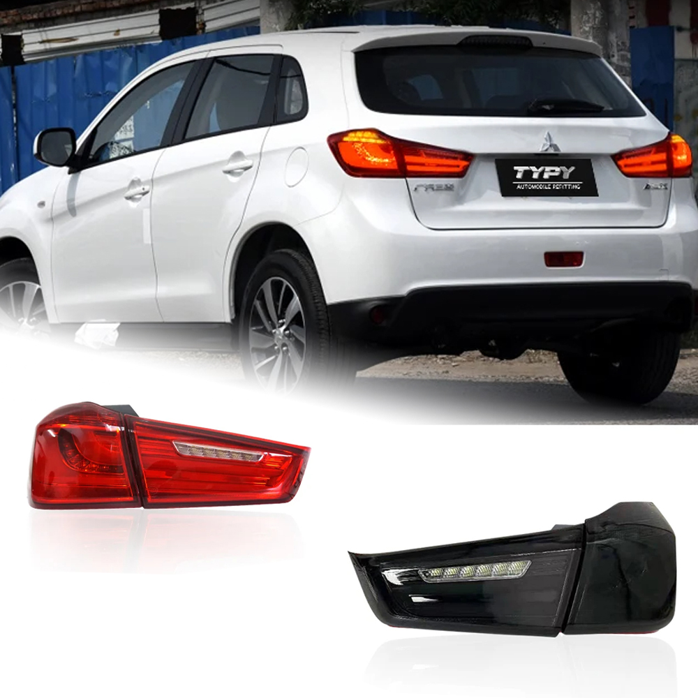 AKD Tail Lamp for Mitsubishi ASX LED Tail Light 2011-2018 ASX Rear Fog Brake Turn Signal Automotive Accessories