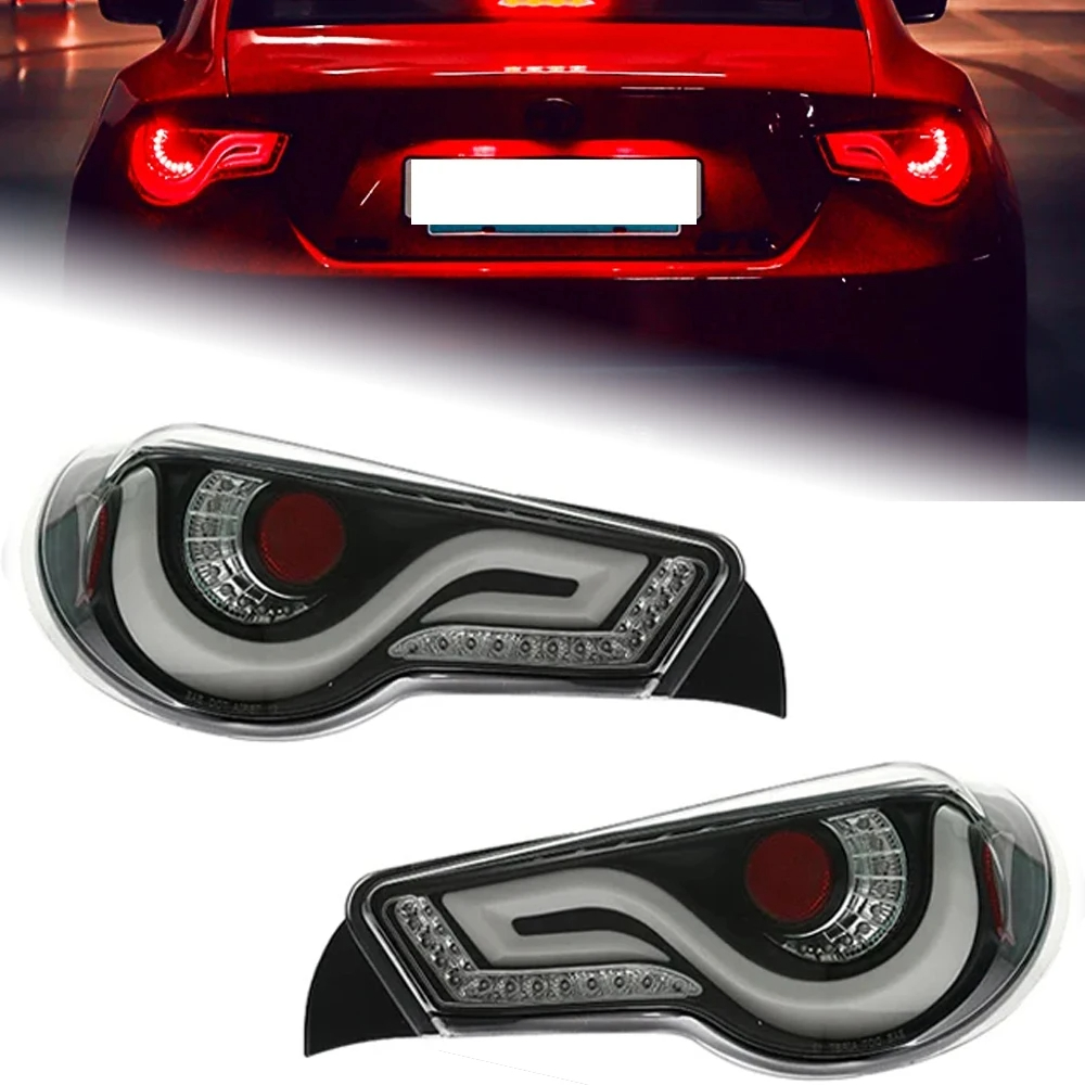 AKD Car Styling for Toyota 86 GT86 LED Tail Light 2013-2019 Subaru BRZ FT86 Rear Fog Brake Turn Signal Auto Accessories