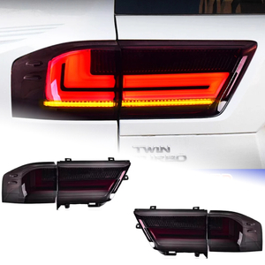 AKD Tail Lamp for Toyota Land Cruiser LED Tail Light 2022-2024 Land LC300 Rear Fog Brake Turn Signal Automotive Accessories