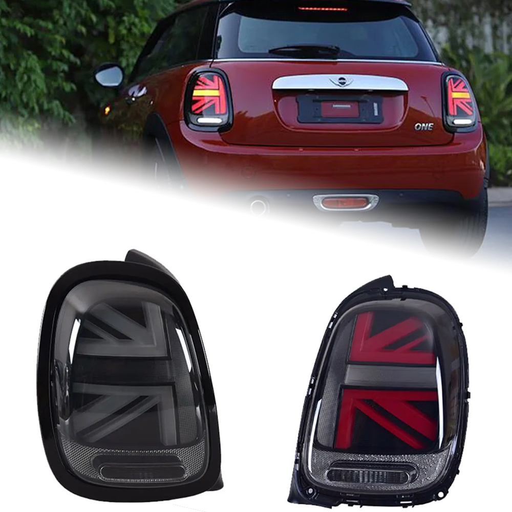 AKD Car Styling for MINI COOPER LED Tail Light 2014-2019 F55 F56 F57 Dynamic Signal Tail Lamp DRL Brake Reverse Auto Accessories