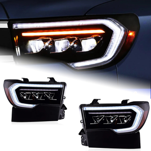 AKD Head Lamp for Toyota Tundra LED Headlight 2007-2021 Headlights Tundra DRL Turn Signal High Beam Angel Eye Projector Lens