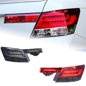 AKD Car Styling for Honda Accord Tail Lights 2008-2012 Accord LED Tail Lamp LED Rear Lamp DRL Signal Brake Reverse auto Accessories