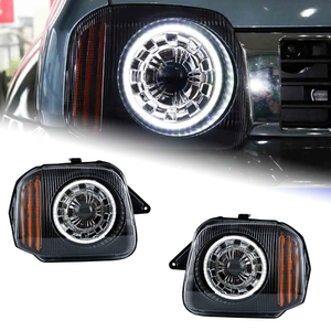 AKD Car Styling Head Lamp for Suzuki Jimny Headlights 2007-2017 Jimny LED Headlight DRL Signal Hid Bi Xenon Auto Accessories