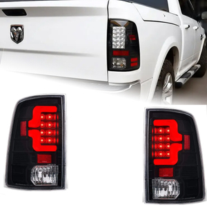 AKD Car Styling for Dodge Ram Tail Lights 2009-2018 Ram1500 Ram2500 LED Tail Lamp LED DRL Signal Brake Reverse auto Accessories