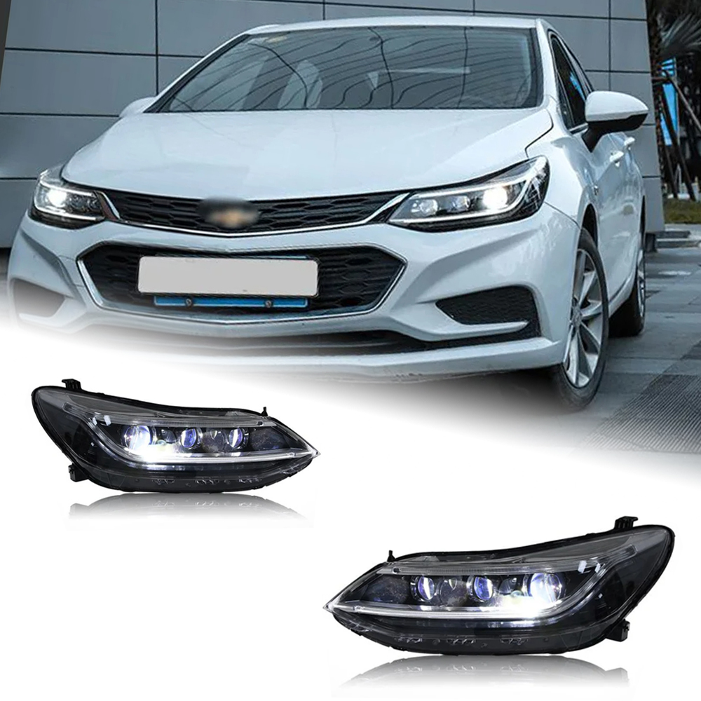 AKD Car Styling Head Lamp for Chevrolet Cruze Headlights 2017-2018 All New Cruze LED Headlight DRL Hid Bi Xenon Auto Accessories