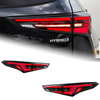 AKD Car Styling for Toyota Highlander LED Tail Light 2021-2022 New Kluger Rear Lamp DRL Dynamic Signal Brake Reverse Accessories