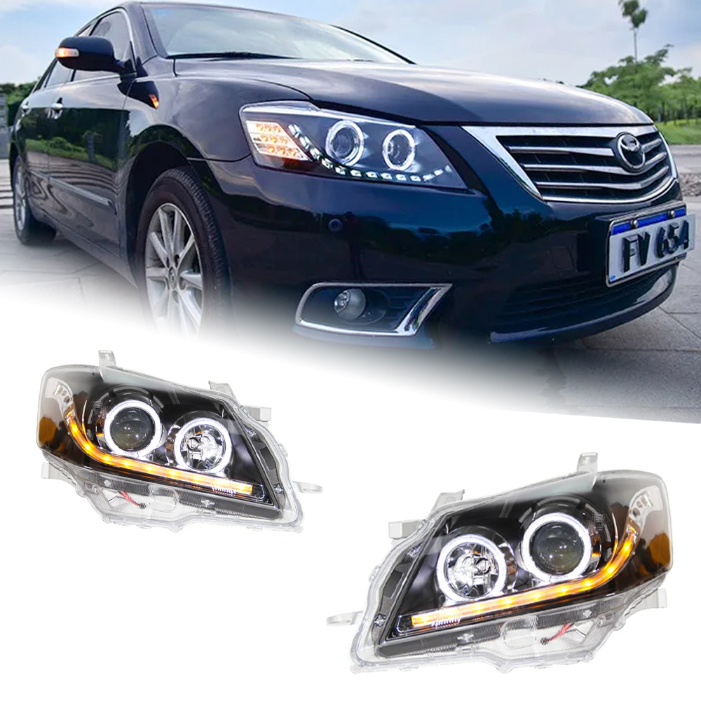 AKD Car Styling for Toyota Camry Headlights 2009-2011 Camry V45 LED Headlight LED DRL Hid Bi Xenon Head Lamp Auto Accessories