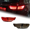 AKD Taillights For Kluger 2015-2021 Highlander Tail Light LED DRL Style Running Signal Brake Reversing Parking Lighthouse Facelift