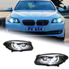 AKD Car Lights for BMW F10 F11 F18 2011-2017 5 Series 525i 530i LED Auto Headlight Assembly Upgrade Bifocal Lens Lamp Accessories