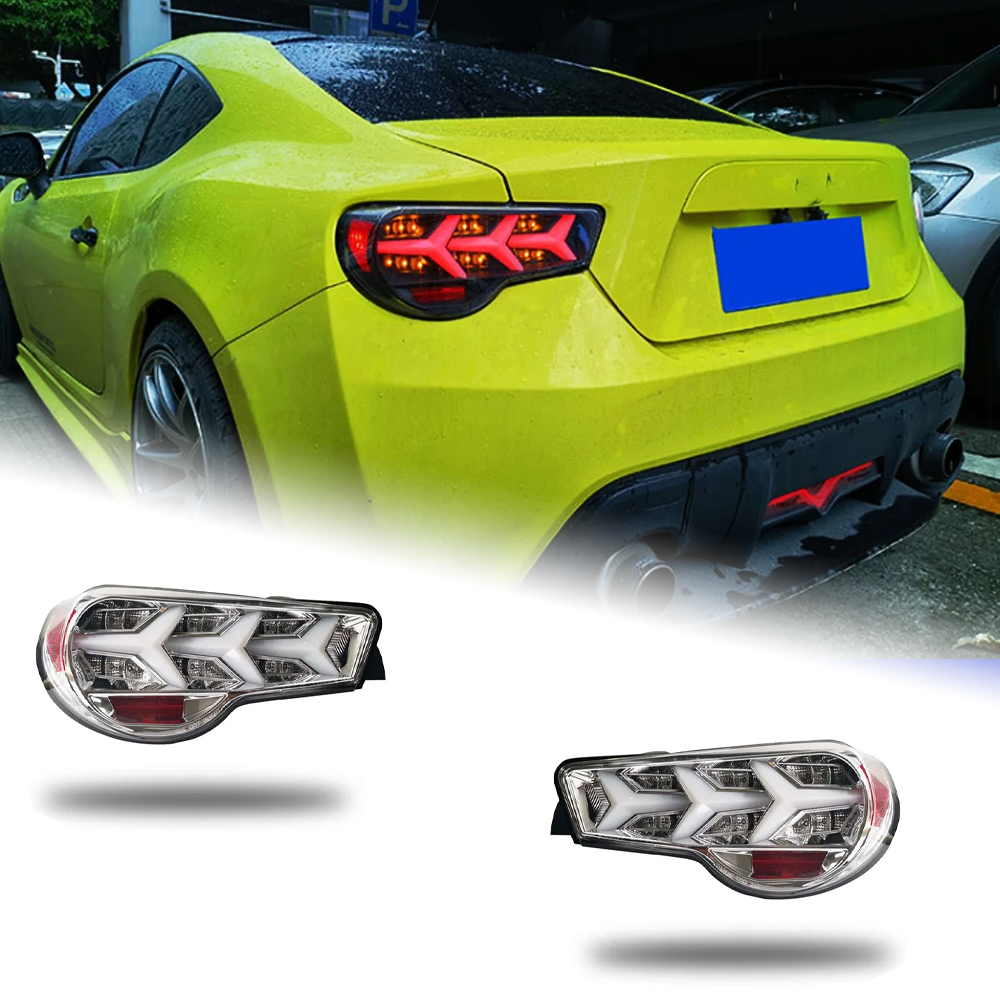 AKD Tail Lamp for Toyota FT86 GT86 LED Tail Light 2012-2018 Subaru BRZ Rear Fog Brake Turn Signal Automotive Accessories